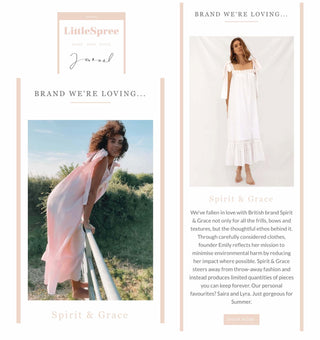 Little Spree - Lyra & Saira Dresses