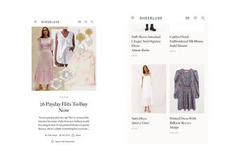 Sheerluxe - The Saira Dress