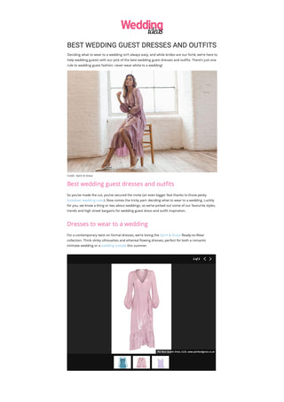 Wedding Ideas - The Rose Quartz Dress