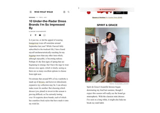 Who What Wear - The Celeste Dress