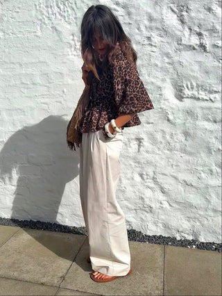 Leopard Eve Blouse