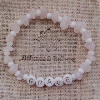 Rose Quartz 'Grace' Bracelet